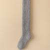Calcetines hasta la rodilla para niños de invierno de forro polar de coral otoño e invierno rodilleras gruesas invierno cálido felpa sueño calcetines de luna