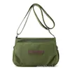 2024 Jierangshi Bolso de Hombro Simple Urbano Nuevo Bolso de Tela de Nylon de Moda Versátil