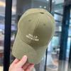 Gorra de Béisbol Coreana Bordada con Letras para Pareja de Hombres y Mujeres, Estudiante, Parte Superior Dura, Visera de Pato, Estilo Japonés, Retro, Sombrero para el Sol