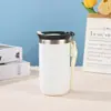 Copo Térmico de Aço Inoxidável 304 de Alta Qualidade, Copo de Café Octogonal Portátil para Exterior com Alça, Caneca para Viagem para Escritório