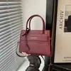Patrón de Piedra en Relieve Moda Vintage 2026 Gran Capacidad Nuevo Color Sólido Casual Texturizado Bolso Cruzado de Hombro para Mujer