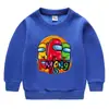 Suéter infantil de color liso para otoño e invierno, transfronterizo, estilo occidental, nuevo abrigo de invierno cálido acolchado de terciopelo para niños grandes