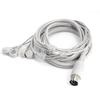 Cable de plomo con hebilla magnética de 1 a 4 Conector Din5 grande a hebilla magnética de 3.5 Cable de conexión para fisioterapia láser y belleza