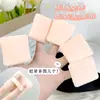 Esponja de Terciopelo Cuadrada para Uso en Seco, Polvo Suelto, Polvo Fijador, Herramienta de Maquillaje, Superficie Suave de Terciopelo, Mayoreo