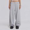 Pantalones Rectos de Pierna Ancha de Color Sólido 2026 Verano Algodón Puro Cintura Alta Pantalones Deportivos Versátiles para Correr Casuales Estilo Hip-Hop
