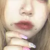Clavo de labio con rosca interna de aleación de titanio F136 espiral plano básico G23 titanio labio clavo rosca interna bola punta cono aretes