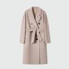 Personalizado~M Marca Impregnado de Yodo 10% Cachemira Estilo Largo Elegante Gama Alta J26 Otoño/Invierno 101801 Abrigo de Lana