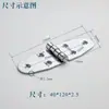 Acero inoxidable 304 bisagra de solapa industrial bisagra semicircular plegable para mesa de comedor accesorios de bisagra de filete industrial engrosada