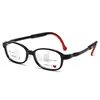 Gafas con Montura de Material Ultra Ligero Tr90 Agradable para la Piel con Puntas de Varilla de Silicona Suave, Adecuadas para Niños y Adolescentes con Gafas de Prevención de Miopía