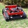 Ht550 Cortacésped Totalmente Automático Controlado Remotamente, Máquina Desmalezadora de Oruga a Gasolina de 550 mm de Ancho para Uso Personal