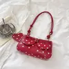 Bolso de Hombro de Lunares Simple Estilo Coreano para Mujer 2026 Nuevo Modelo Personalizado Ins Bolso de Axila Bolso Cruzado Dulce de Moda para Mujer