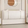 Nuevo Modelo de Cabecero Acolchado con Cabecero y Respaldo de Madera Maciza de Pie Integrados, Cabecero Acolchado, Cabecero Se Vende por Separado