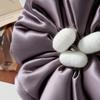 Diadema de Seda Plegada de Seda de Morera de 30 mm Hecha a Medida Transfronteriza Scrunchie Accesorio para el Cabello Popular en Xiaohongshu