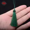 Nudo de dragón borla de trompeta DIY nudo chino tejido a mano mini pincho colgante L5091 venta al por mayor de fábrica en stock
