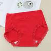 Ropa Interior de Encaje Francés de Cintura Media para Mujer Fabricante Mayorista Verano Talla Grande Encaje Calzones Sexy y Cómodos para Mujer