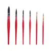 Popular Set de Pinceles de Acuarela Ardilla Roja Gordita, Pincel de Contorno, Set Especial de Pinceles de Acuarela, Plumas de Acuarela