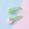 Accesorios para el Cabello de Niños Fresa Linda Rubor Conejo Pinza BB Pinza para Fleco Pinza Lateral Accesorios Populares para el Cabello Venta al por Mayor