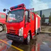 Fabricante de Camión de Espuma para Bomberos Isuzu Doble Fila de 3.5 Toneladas, Camión de Bomberos Civil de 4 Toneladas para Comunidad de Área Escénica, Diversas Especificaciones