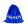 Bolso Ligero, Bolsa para Zapatos de Fútbol con Bolsillo Interior, Mochila con Cordón para Aficionados, Bolsa de Almacenamiento para Fitness, Modelo Personalizable de Poliéster