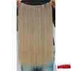 Ysz5050 50G50Cm Hilo de Pescar Sintético Fibra de Alta Temperatura Pieza de Extensión de Cabello Fabricante en Stock Una Pieza Dropshipping 25 Colores
