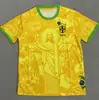 Camiseta Retro de Brasil Local y Visitante Five-Star 980204 Edición Especial Versión Fan Selección Nacional Versión Tailandesa