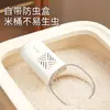 Cuchara de arroz multifuncional creativa estilo japonés para el hogar, gadget de cocina para el hogar, taza medidora de granos, caja a prueba de insectos