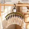 Lindos Pingüinos Pequeños Clips para Calcetines de Casa Tendedero Multiclip a Prueba de Viento para Balcón Estante para Ropa Interior Calcetines Tendedero para Calcetines Suministros