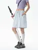 Shorts cargo ligeros casuales estilo americano sueltos deportivos nuevos de verano 2026 para mujer Jack Chuan Yang para personas petite