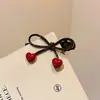 Grampo de Cabelo Laço para Mulheres, Presilha Lateral Cor Café em Formato de Coração, Grampo Lateral para Franja, Novo Presilha para Franja 2025, Acessório de Cabelo de Alta Qualidade