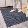 Tapete de entrada vermelho, tapete de chão para hall de entrada, carpete para porta, tapete cortável, tapete absorvente para os pés para uso doméstico