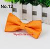 Estilo coreano cor sólida dos homens Silver Point Bow Tie sul-coreano de seda casamento Bow Tie Dress Business Bow