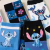 Calcetines de dibujos animados japoneses para mujer, calcetines de algodón peinado hasta la pantorrilla, calcetines de anime de dibujos animados lindos, entrega de una sola pieza