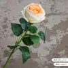 Botões de Flor Hidratantes Simulados de Alta Qualidade, Flores Artificiais de Rosa, Decoração para Casa, Adereços para Fotografia de Casamento, Flores Artificiais de Seda de Rosa com Efeito Molhado