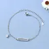 Pulsera Geométrica para Mujer, Diseño Sencillo con Pedrería, Diseño Único, Estilo Minimalista de Moda, Popular en Redes Sociales, Estilo de Influencer de Moda