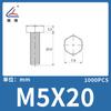 Tornillo de hexágono exterior de nylon Lianyang perno de plástico tornillo de nylon cabeza de lenteja tornillo de hexágono exterior tornillo aislante de hexágono exterior Blanco