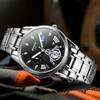 Reloj de Alta Gama para Hombre Aiyishi 1812 Correa de Acero Resistente al Agua Negocios Aleación Reloj Venta al por Mayor desde Fábrica de Origen