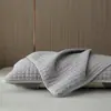 Funda vacía para inserto de almohada de cáscara de trigo sarraceno al por mayor, funda de almohada de algodón puro, inserto de almohada vacío de semillas de casia, almohada de cáscara de trigo sarraceno en bolsa