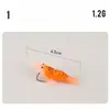 Isca Camarão de Grama Artificial com Anzol Glow-in-the-Dark para Pesca em Água Salgada, Pesca em Água Doce e Pesca de Robalo; Isca Artificial com Gancho Macio
