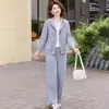 Conjunto Novo de Roupas Esportivas 2026 para Mães, Roupa de Outono, Jaqueta Moletom Casual Jovem, Conjunto de Duas Peças para Mulheres de Meia-Idade e Idosas