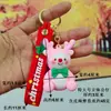 Llaveros Creativos Serie Navideña, Regalos para Eventos Festivos, Accesorios de Muñeca Caja Sorpresa, Regalos de Papá Noel, Pequeños Regalos