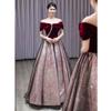 Ropa TOAST temperamento de novia alta gama examen de arte vocal vestido de noche anfitriona femenina banquete nicho de lujo ligero sentido de alta gama