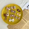 Broche de Lazo de Punto Estilo Academia Pasador Accesorios para Ropa de Niñas Medias Accesorios Estilo Pequeño Accesorios de Bricolaje