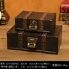 Caja de Almacenamiento de Madera Retro con Cerradura Caja de Contraseña Caja para Cartas Tarjetas Tesoros Caja Pequeña de Madera Almacenamiento Caja de Madera Caja de Sellado