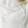 Diadema de estilo coreano, suave y fresca, con rayas florales azules y blancas y ala ancha para mujer, alto valor estético, suave, elástica, antideslizante, para lavarse la cara