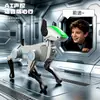 Perro Robot Inteligente Transfronterizo Juguete de Control Remoto para Niños Control por Diálogo de Voz Programación Perro Mecánico Eléctrico Juguete para Niños