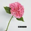 Flor Artificial de Látex Hidratante Hortensia Flor Artificial Floral de Gama Alta Decoración de Boda Hogar Flor Artificial Artificial Hortensia