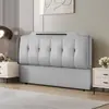 Respaldo de Madera Maciza Acolchado Suave para Cabecera 2025 Nuevo Estilo Moderno Simple Accesible Lujo De Pie Panel Trasero Ultradelgado Pieza Única Compra Individual