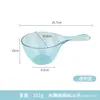 Cucharón de Plástico Engrosado para el Hogar Cocina Mango Largo Cuchara para Agua Bebé Niños Enjuague de Champú Cucharón de Baño Cuchara para Agua Cuchara para Agua Flotante