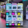 Máquina Gashapon Mini de Doble Capa para Centros Comerciales, Escanear Código, Moneda, Billetes, Tarjeta de Crédito/Débito para Obtener Gashapon, Máquina Pequeña de Juego de Apilar, Transfronterizo
