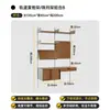 Estantería de hierro forjado para pared, estante de almacenamiento/exhibición de varias capas para sala de estar, altura ajustable.